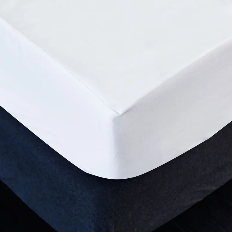 Ruldgee Mattress Pad Cover Bed Sheet 100% Waterproof Mattress Protector Bed Bug Proof Dust Flat Sheet For Mattress