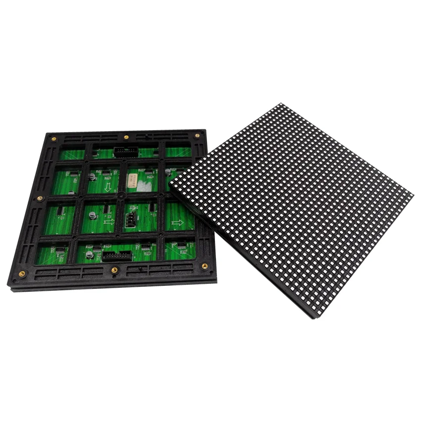 

Outdoor P6 LED Display Module 192*192mm SMD3535-3232A1 1/8S 32*32dots Led Display Panel For LED Sign