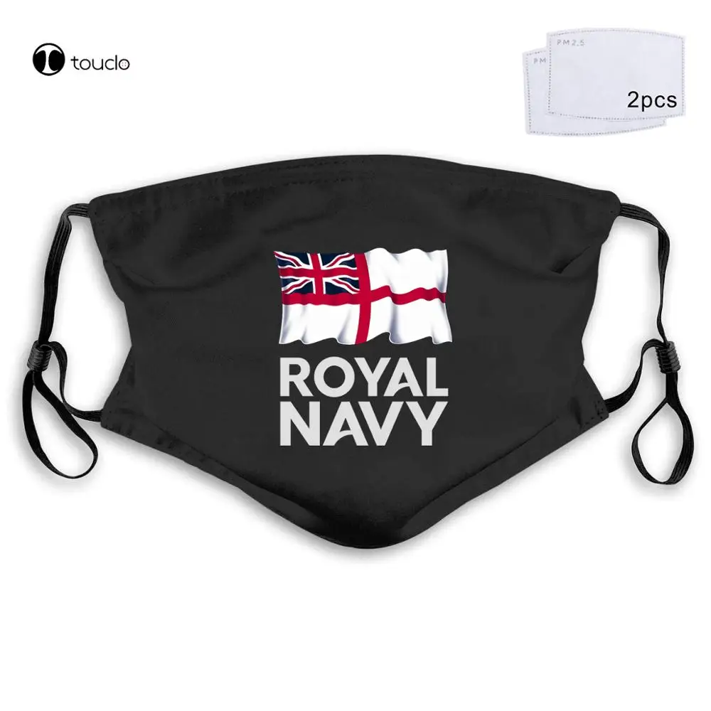 

Destroyer Royal Navy Marine Military Army British Uk Brand Face Mask Filter Pocket Cloth Reusable Washable