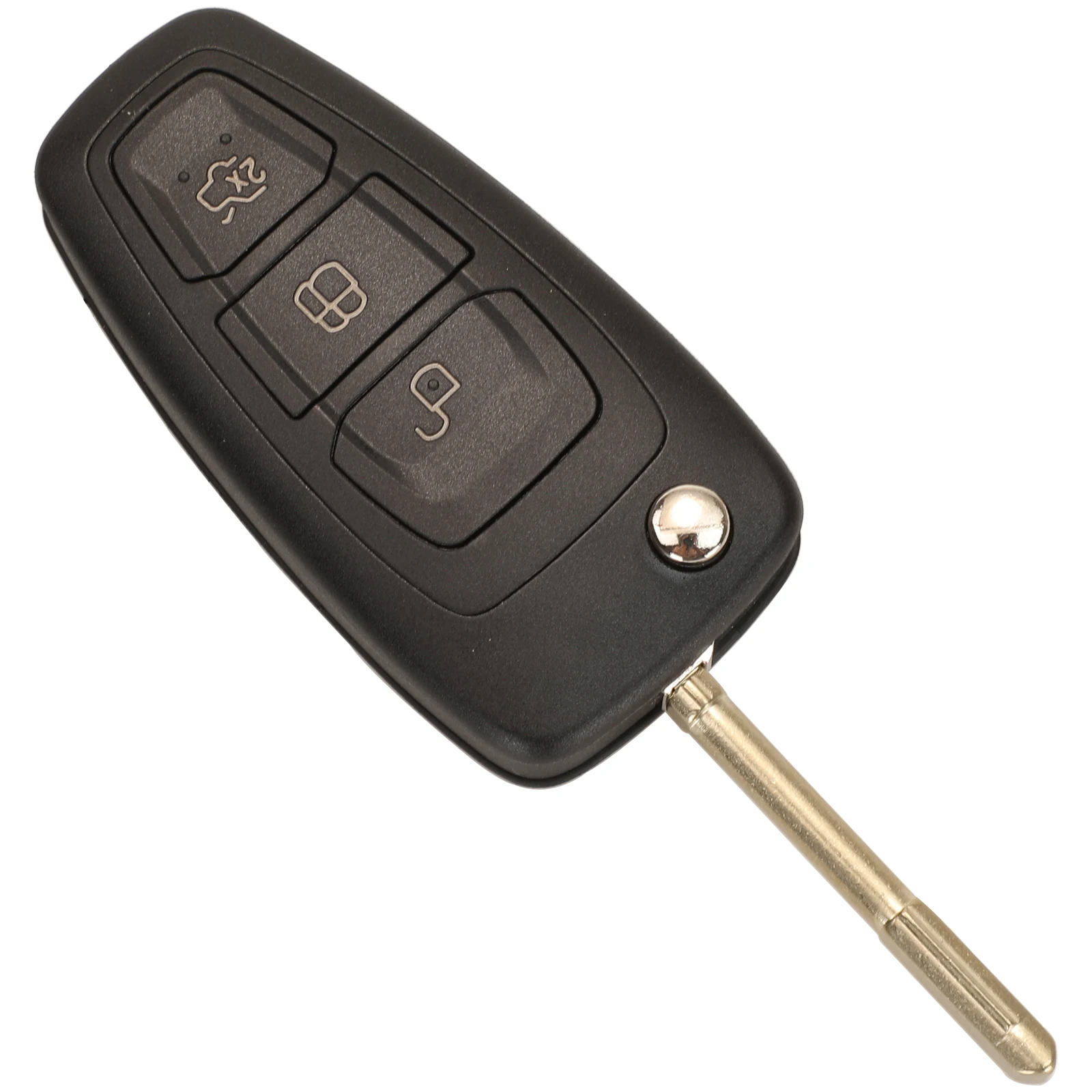 Jingyuqin Modifizierter ASK 433Mhz Klappbarer Fernbedienungsschlüssel 4D60 4D63 Chip Schlüsselanhänger für Ford Focus Mk1 Mondeo Transit Connect 3BNT Ersatz – Detail 2