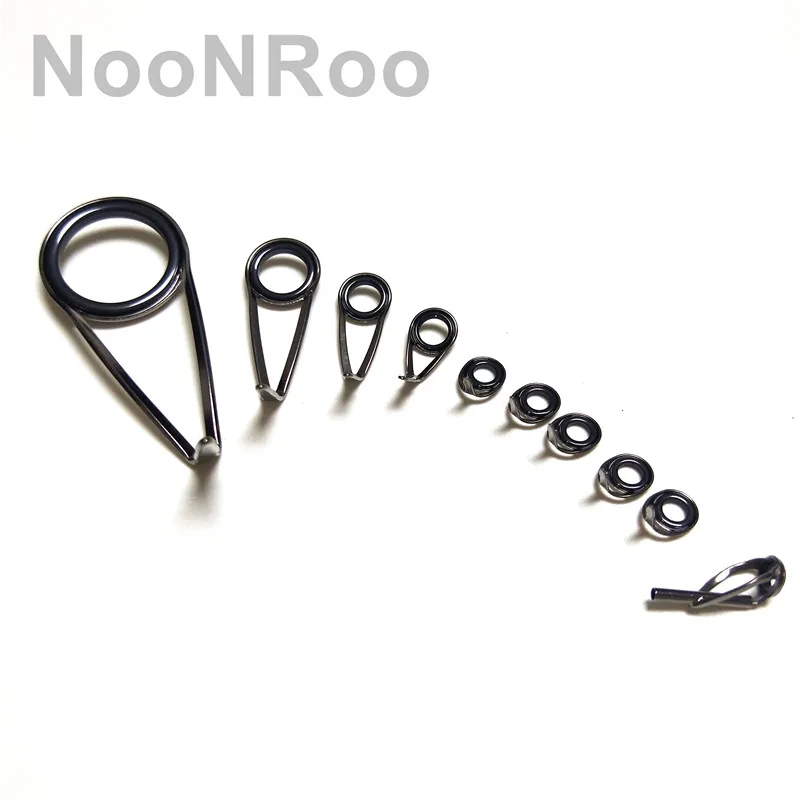 NooNRoo-Fishing Rod Repair Guide Set, KL-H, M, L & KT, 1 Set (10Pcs)