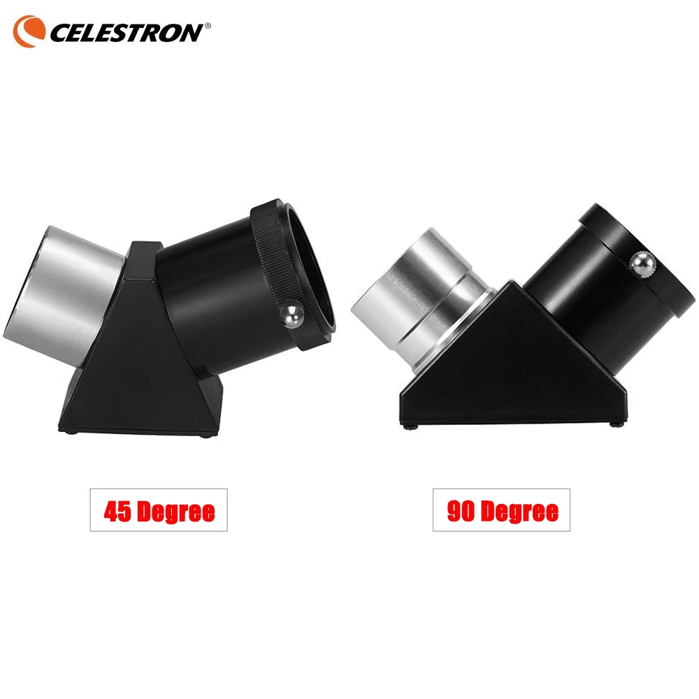 

Telescope Mirror Erecting 1.25inch 45/90 Degrees Zenith Diagonal Adapter Positive Prism Optic Astronomical Accessories