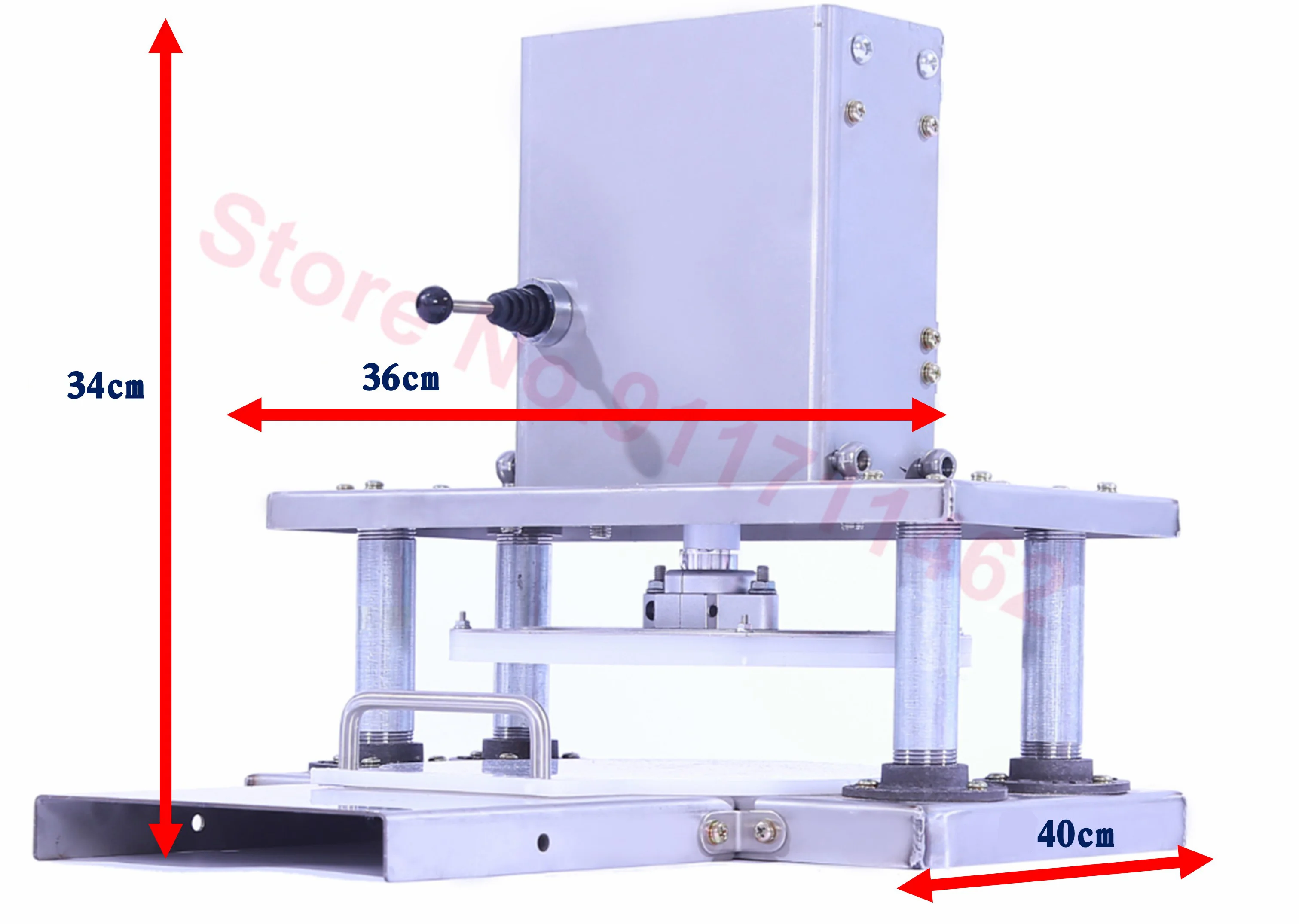 Máquina de prensado de masa, máquina para aplanar tortillas eléctrica comercial, 22CM