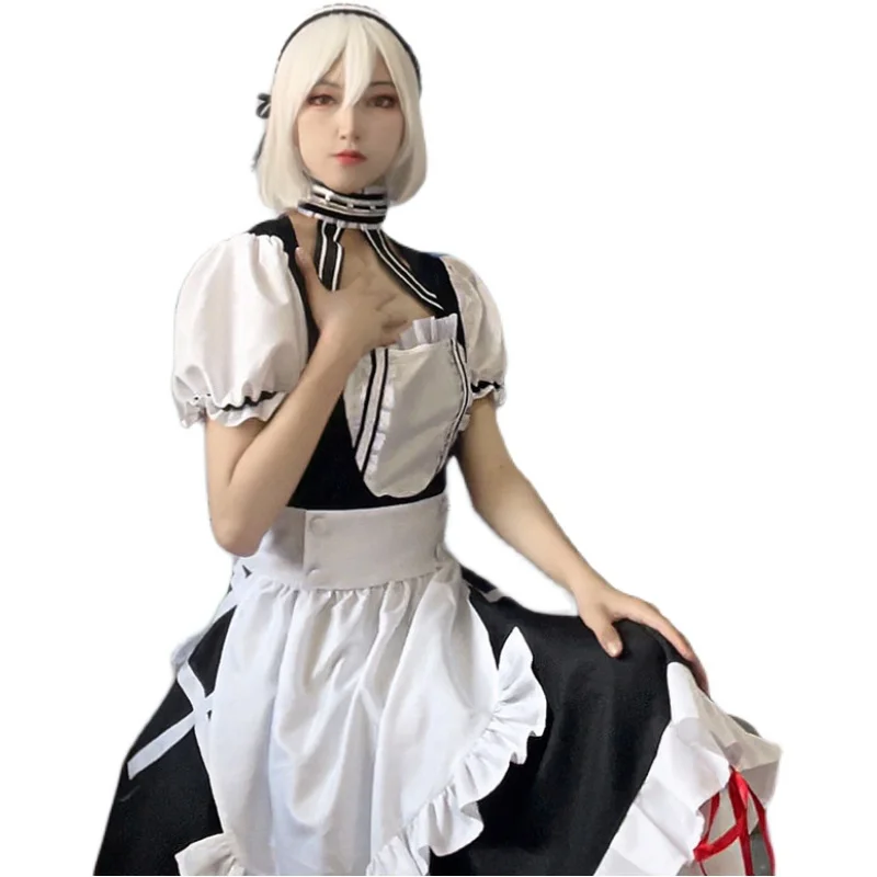 

New Game Azur Lane HMS Sirius Cosplay Costume Luxuriant Version Kawaii Maid Dress Activity Party Role Play Clothing