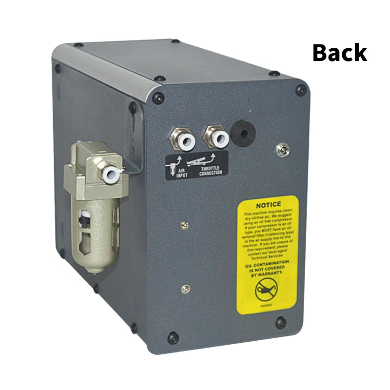 Due a capo scoperto pneumatico macchina per incidere Gioielli microcarver e roll borda pneumatico micro-montato macchina per incisione 110/220V