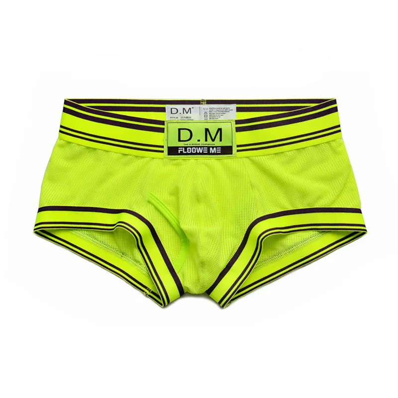 Male Underwear Boxer Mesh Ropa Interior Hombre Underpants Cueca Masculina Sexy Men Underwear Breathable Calzoncillo Hombre Boxer