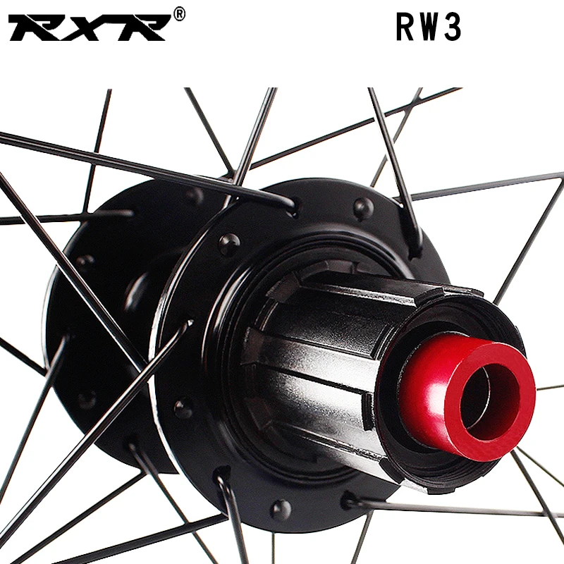 RXR Mountain Bike Wheel Set, MTB Bicycle Wheel, Aluminum Alloy, RW3 Disc Brake, 4 Bearings, 7-11Speed, Thru Axle, QR, 29 Inches