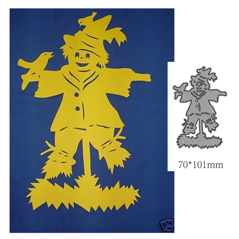 Metal Cutting Dies scarecrow Decoration Scrapbook Paper Craft Knife Mould Blade Punch Stencils