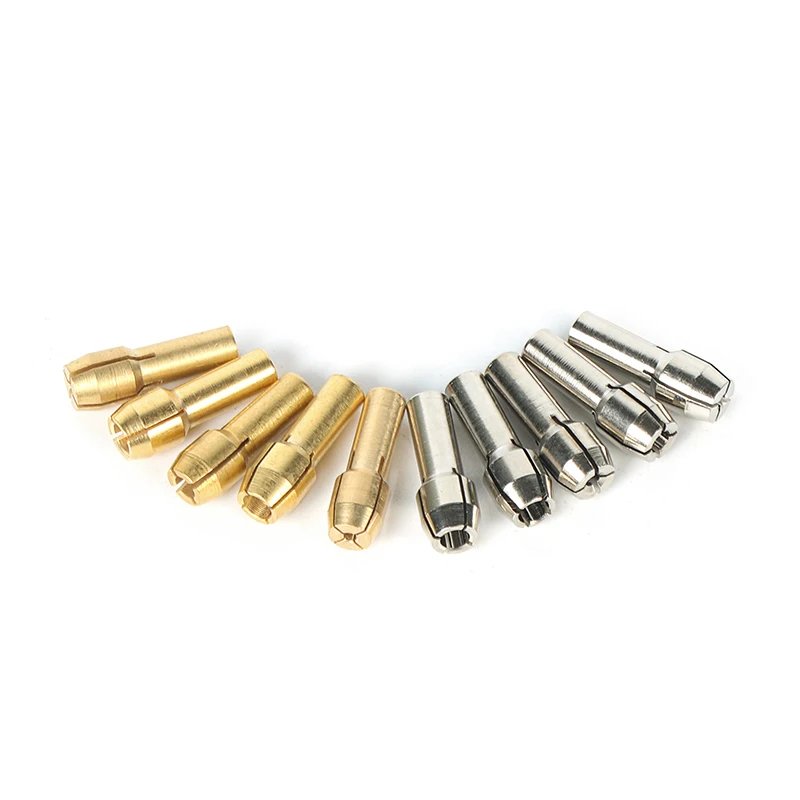 10 pz Dremel Mini Mandrini Trapano Mandrino Adattatore Micro Pinza Mandrino Per Dremel 4000 3000 Dremel Accessori Per Utensili Rotanti