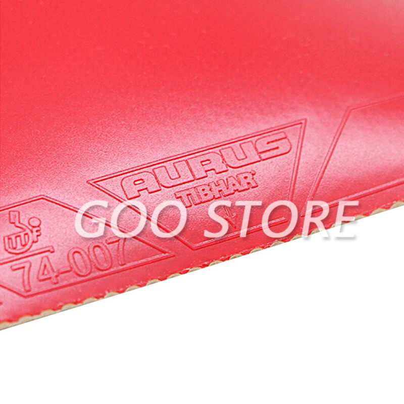 TIBHAR AURUS / AURUS SOUND / SOFT Original TIBHAR Tischtennis-Gummi-Ping-Pong-Schwamm – Detail 3