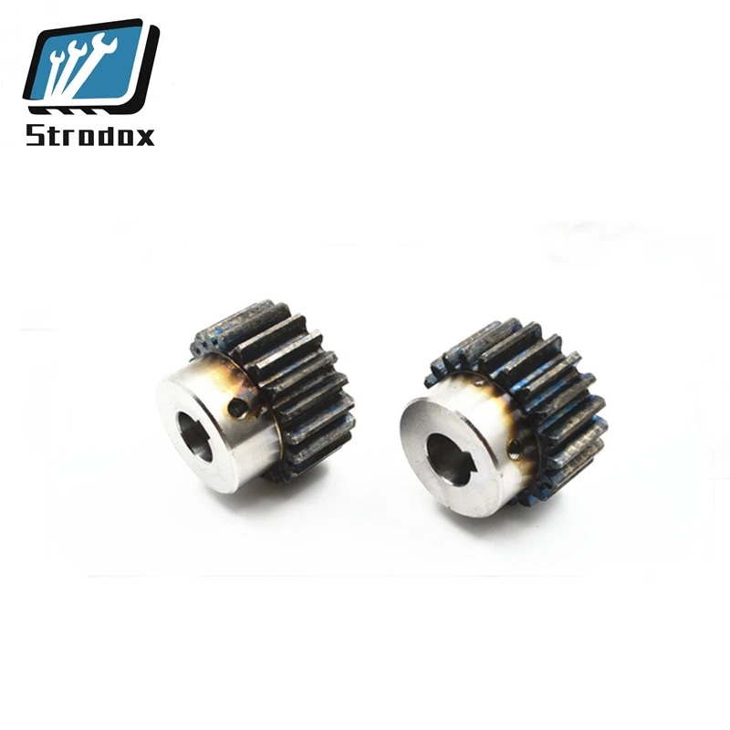 5 pcs/lot Cylindrical convex step gear shoulder gearwheel 2 module 30 teeth -40 teeth motor gear stepped gear cylindrical gear