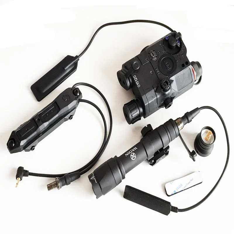 

Airsoft PEQ 15 Tactical Flashlight M600 Light PEQ Green Laser IR Light Hunting Lantern Gun Scout Weapons Light PEQ 15