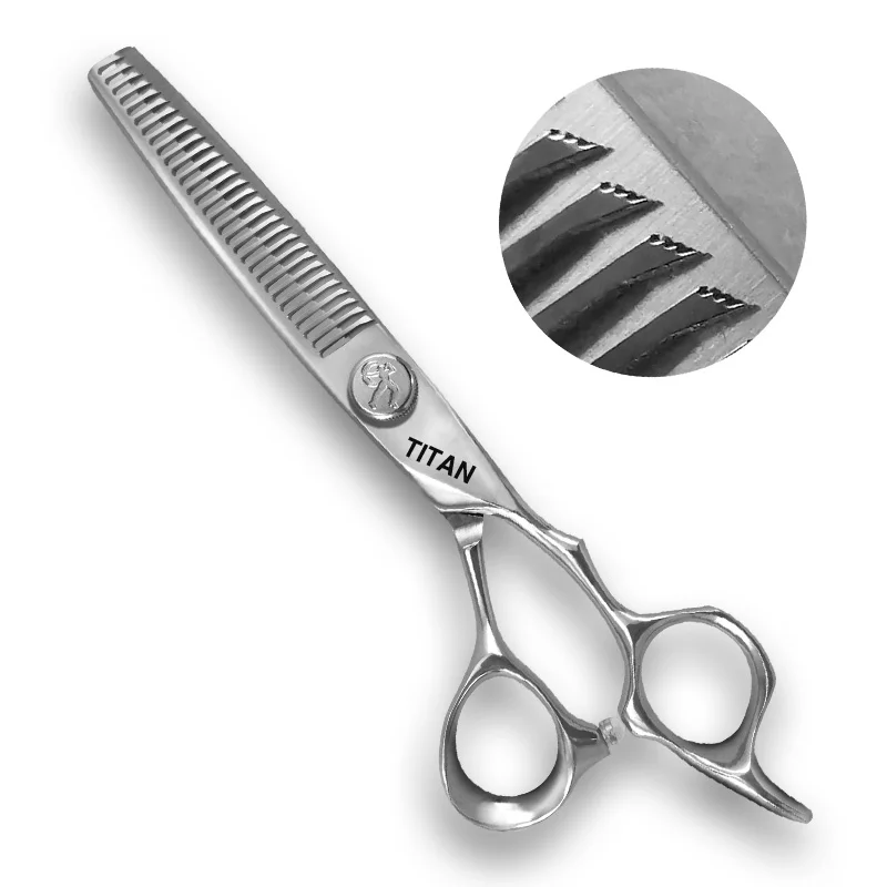 Titan 5,5/6,5/7,0 Zoll Haarschneideschere für professionelle Friseure – Detail 6