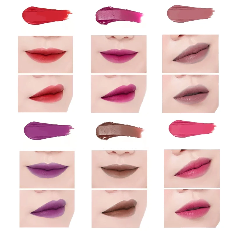 Wine Red Lip Gloss Korean Style Lip Tint Baby Pink Liquid Lipstick Women Sex Moisturizing Lip Gloss Makeup Maquillaje TSLM2