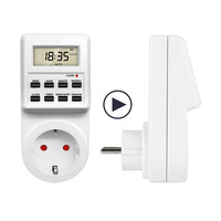 TM03 Digital Timer Socket Electronic Timing Switch 24h Kitchen Timer Outlet Programmable Socket EU UK AU US BR FR IT TH Plug