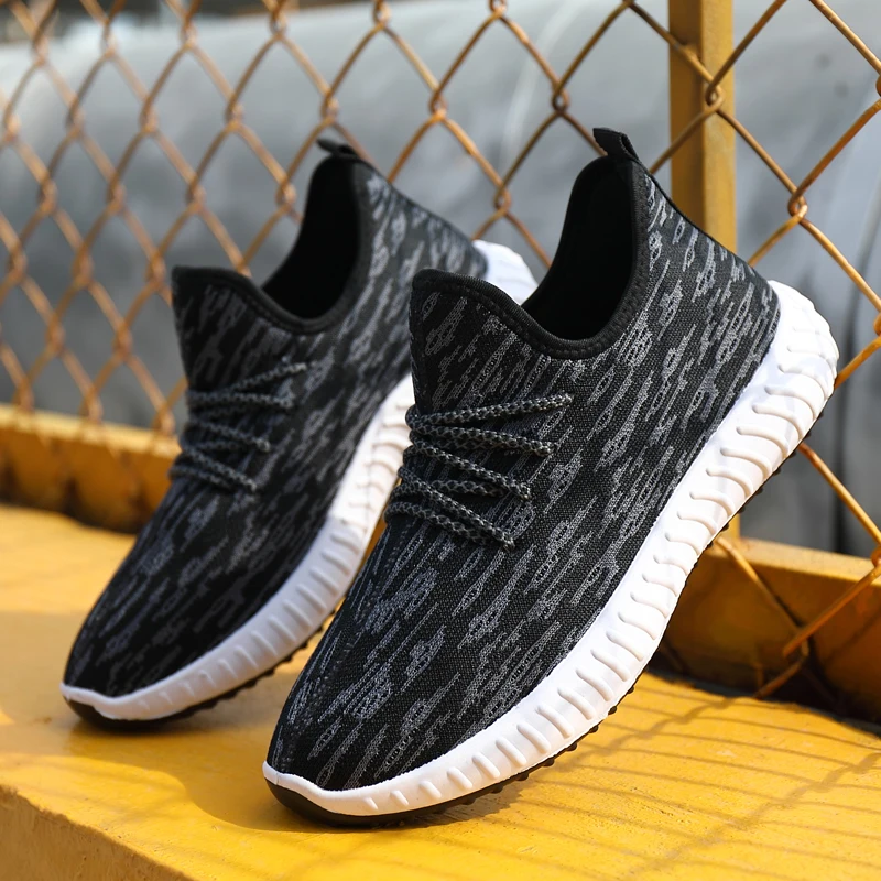 2021 New Men Casual Shoes Breathable Mesh Men Sneakers Fashion Light Mens Lace-up Shoe for Male Footwear Zapatillas De Hombre