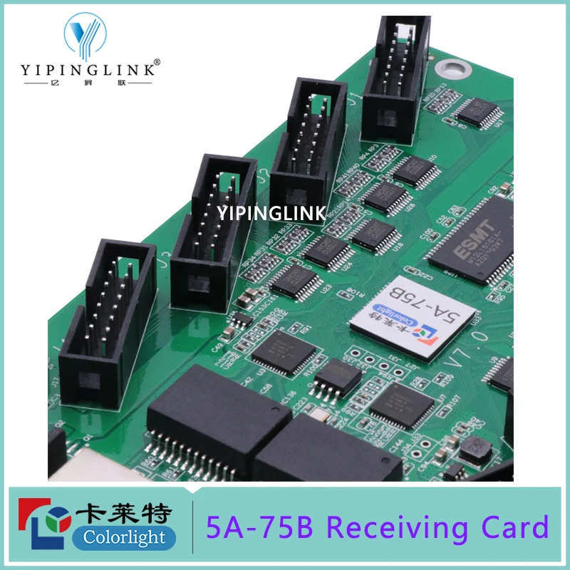 フルカラーled同期ディスプレイレシーバー,5a-75b,ledウォールライト,ledコントローラーシステム