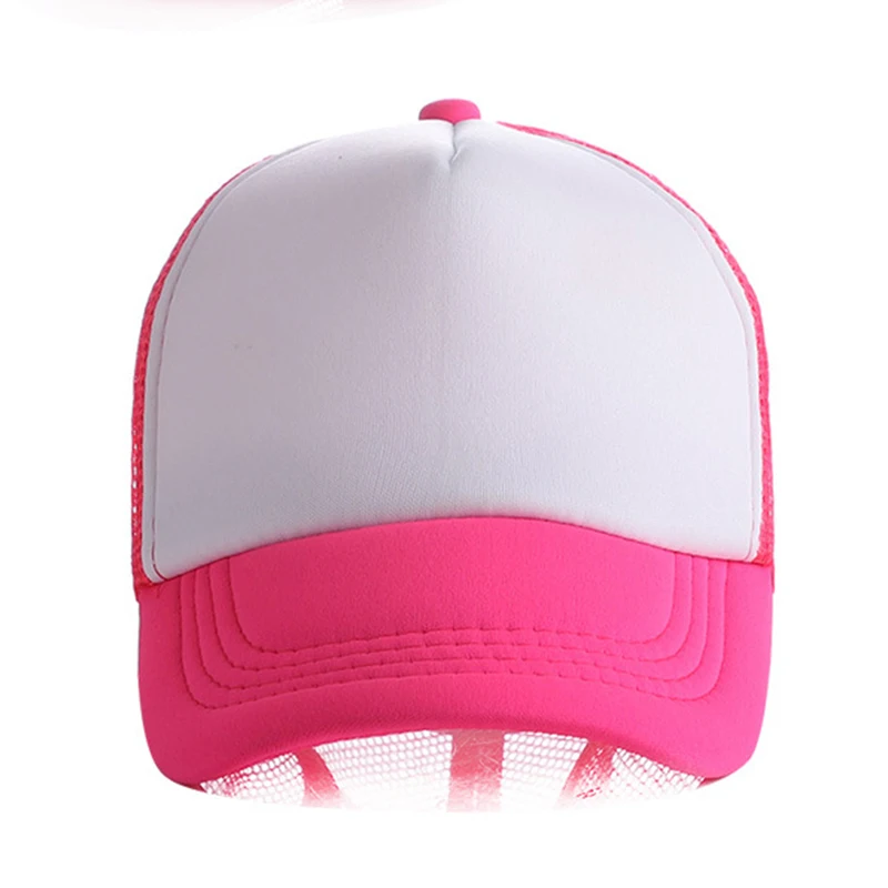 2019Wholesale men hat Net cap sadjustable Adult Outside Mesh Trucker Hats Men and Women snapback baseball cap Peaked hat Cheaper