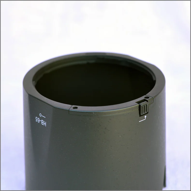 HB-65 الأسود البلاستيك جبل عدسة هود ل Nikn AF-S نيكور 80-400 مللي متر f/4.5-5.6 العدسات