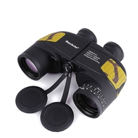 Boshile 10X50 Binoculars Telescope HD Professional Waterproof BAK4 Prismaticos Rangefinder Distance Hunting Camping Long Range