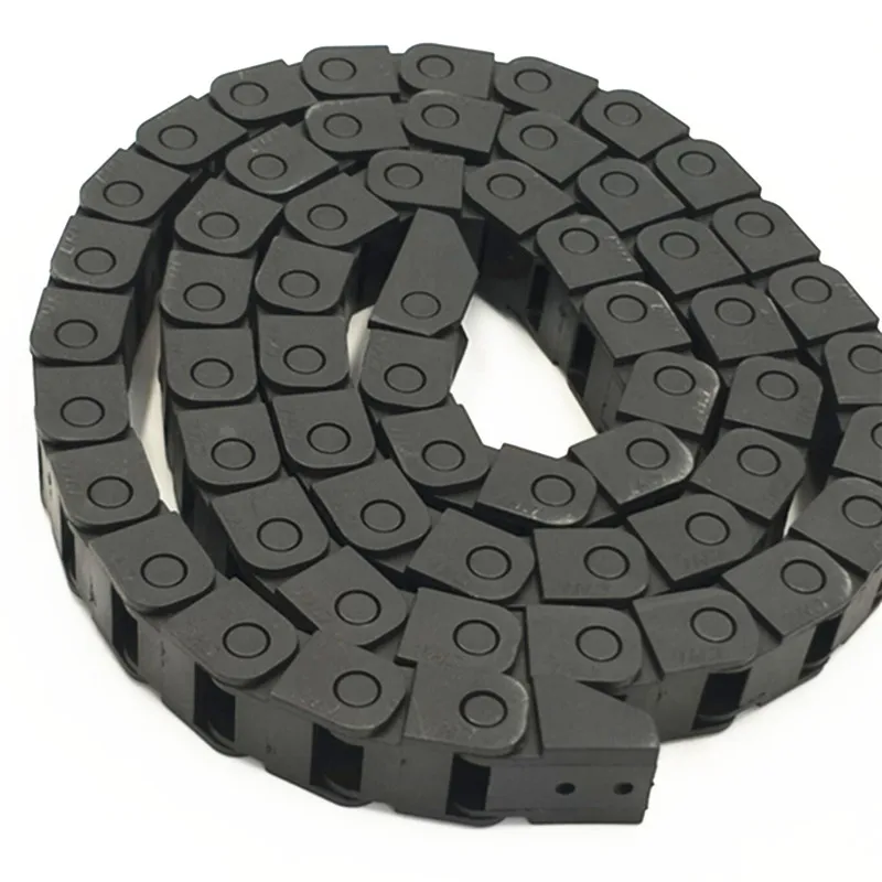 R28 Bridge Cable Chain 15mm height 30mm width 15*30 Wire Transmission Carrier Plastic Drag Towline For CNC Engraving Machine