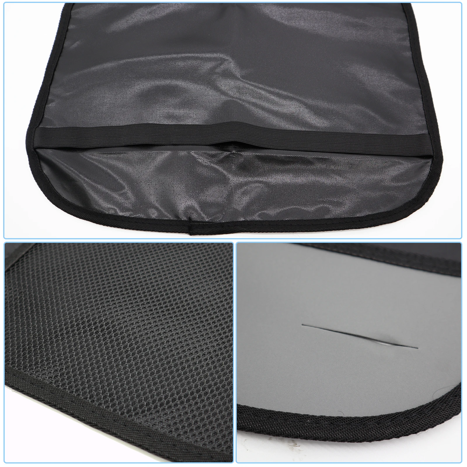 1/2Pc Baby Kids Car Safety Seat Protector Mat Kick Mats Cushion Seat Back Protective Cover Non Slip Storage Bag Pocket Organizer