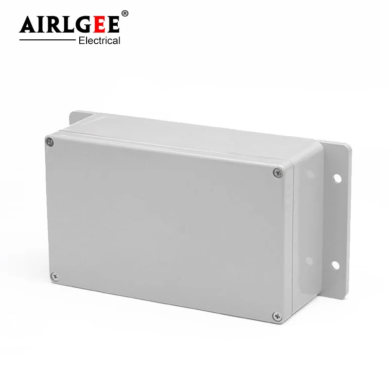 200 * 120 * 75mm ABS plastic electrical box standard waterproof junction box with sealed enclosure with fixed ears