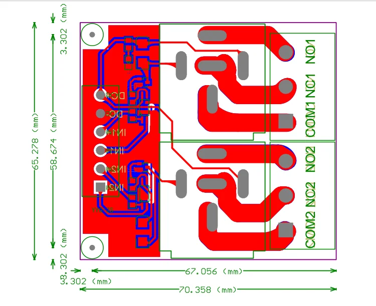 12V/24V Double/two-channel relay module 80A photoelectric high/low level switch triggers high power and large current