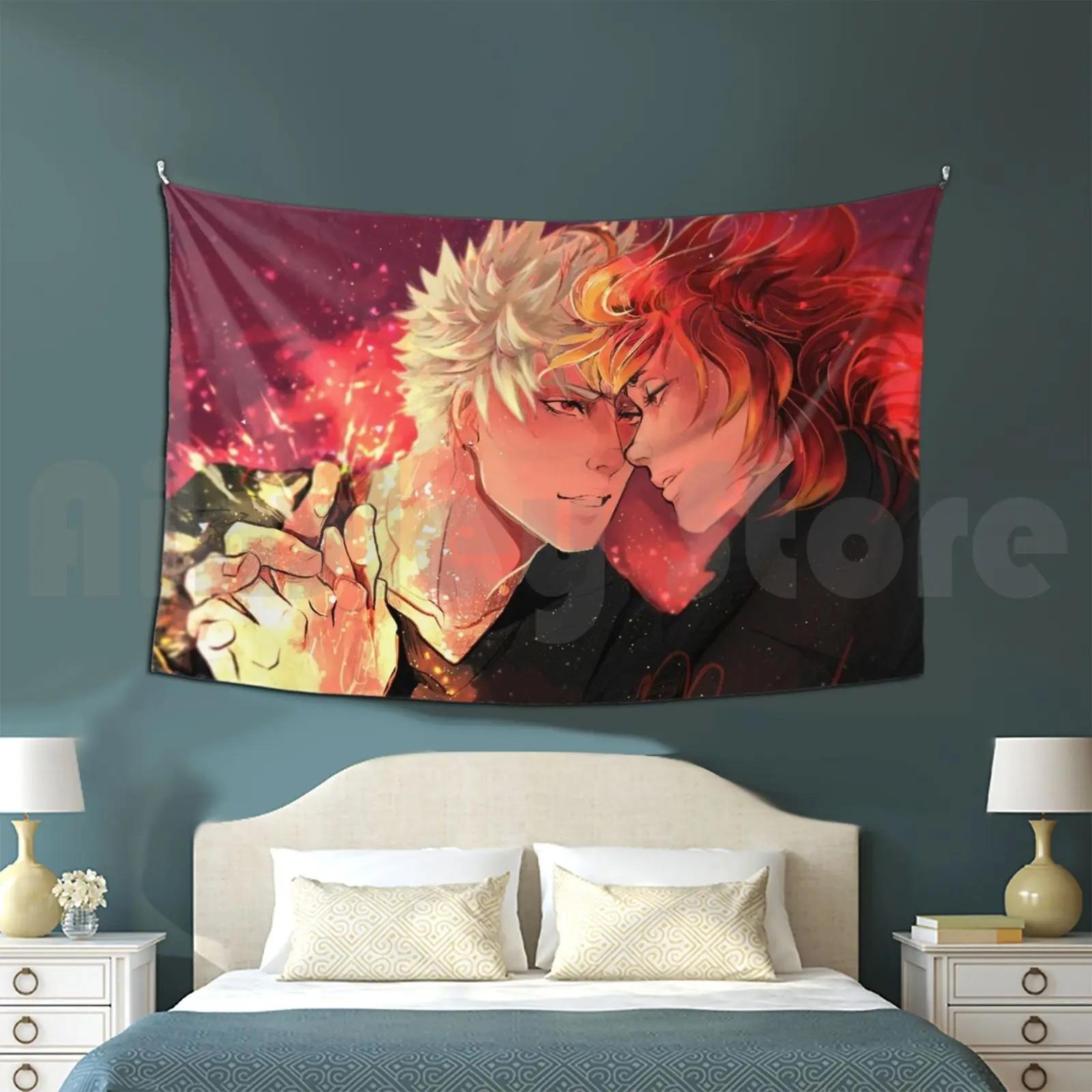 Has To Be You-Kiribaku Tapestry Living Room Bedroom Kiribaku Bakushina Bakugou Bnha Mha Katsuki Bakugou