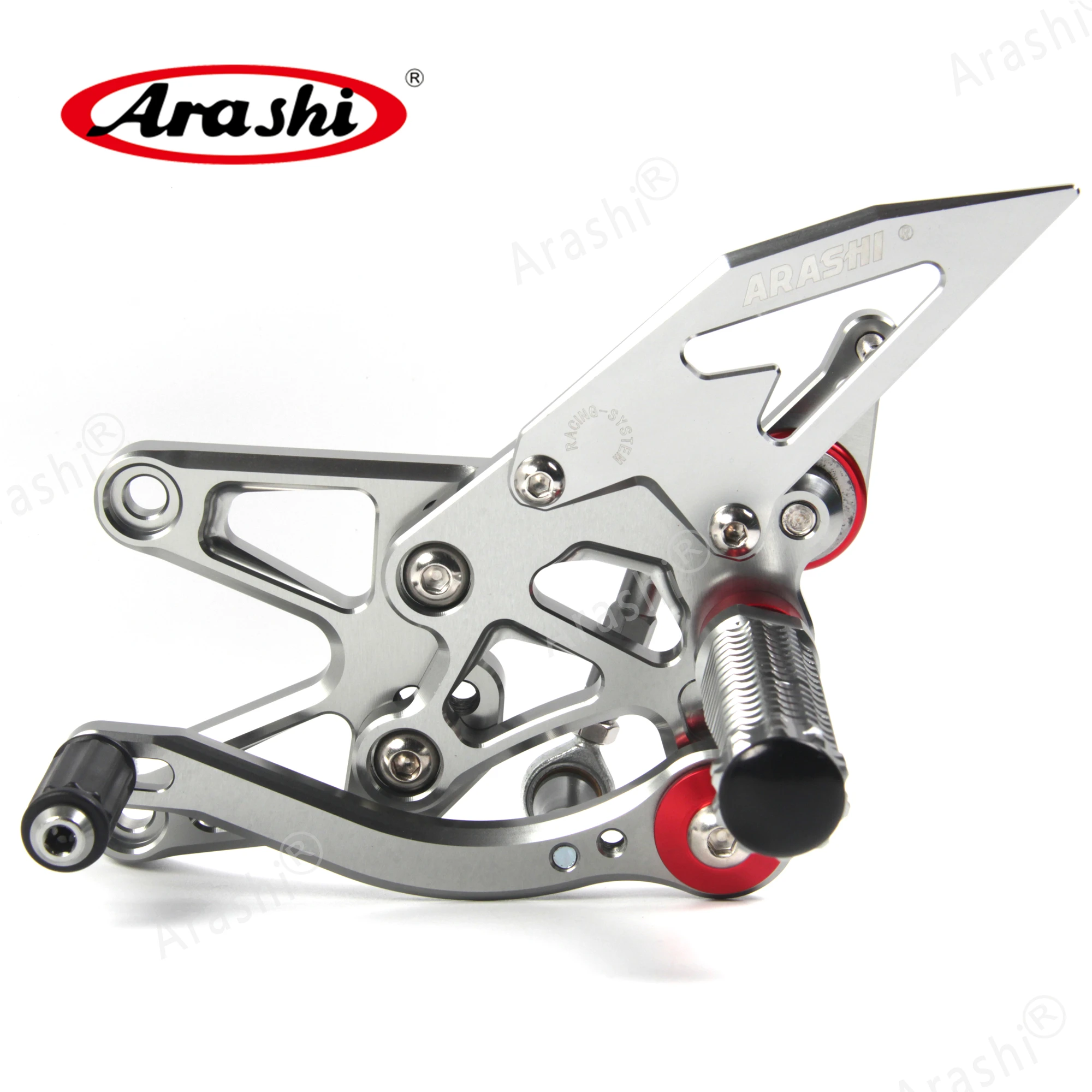 Arashi Pijakan Kaki Yang Dapat Disesuaikan untuk BMW S1000RR S1000 RR / HP4 2009 - 2014 Rider Foot Pasak Reass S 1000 RR 2010 2011 2012 2013 CNC