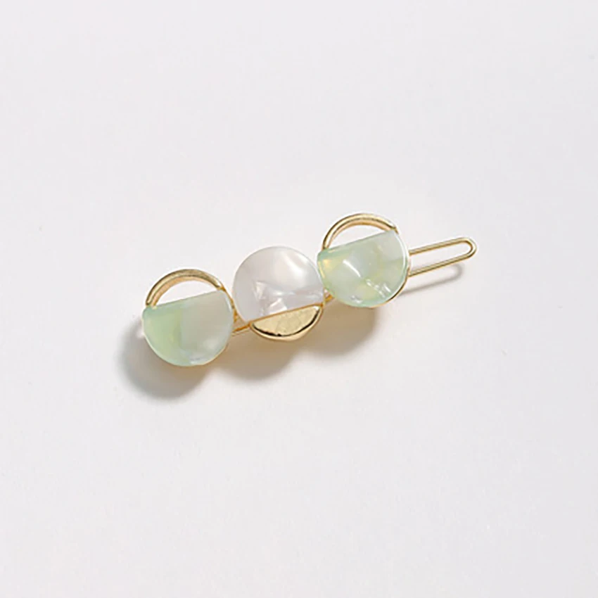 1pcs metal bonito grampos de cabelo amor coração redondo grampos de cabelo doce cor grampos de cabelo acessórios para o cabelo feminino meninas ferramentas de estilo de cabelo