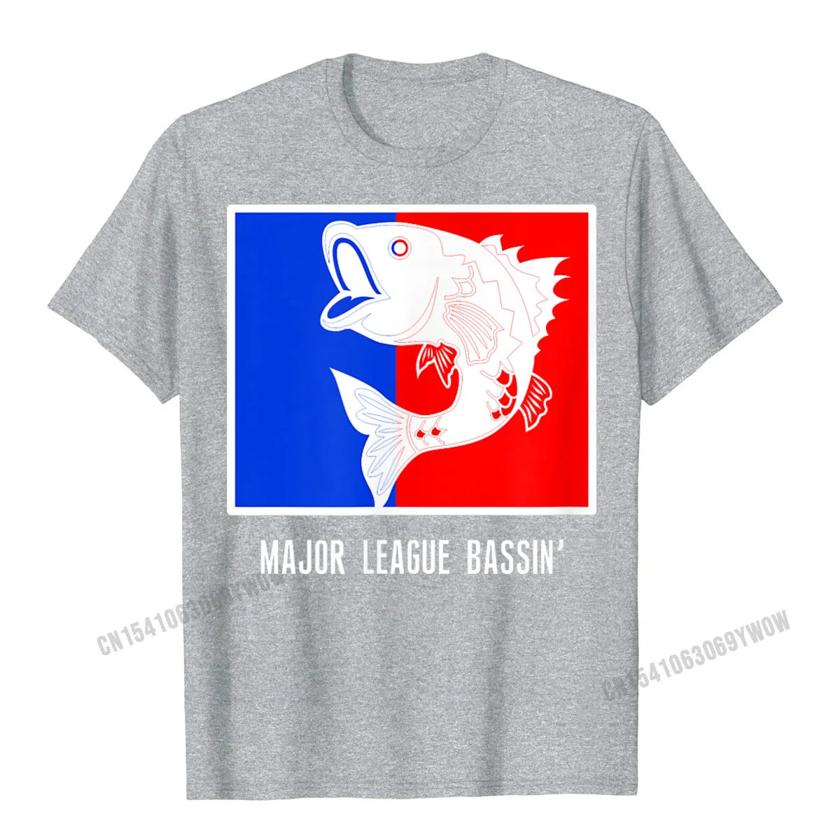 Fishing Shirts Major League Bassin Bass Fishing Gift Tee T-Shirt Fashionable Men Top T-Shirts Harajuku Tops T Shirt Casual