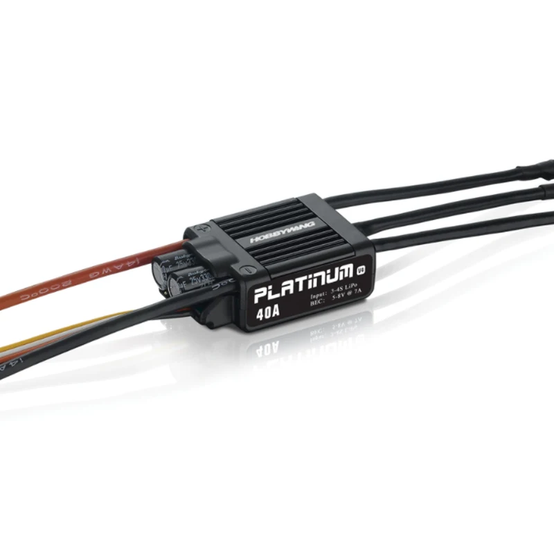 Hobbywing Platinum 25A 40A V4 Brushless Electronic Speed controller ESC for RC Drone Heli FPV Multi-Rotor