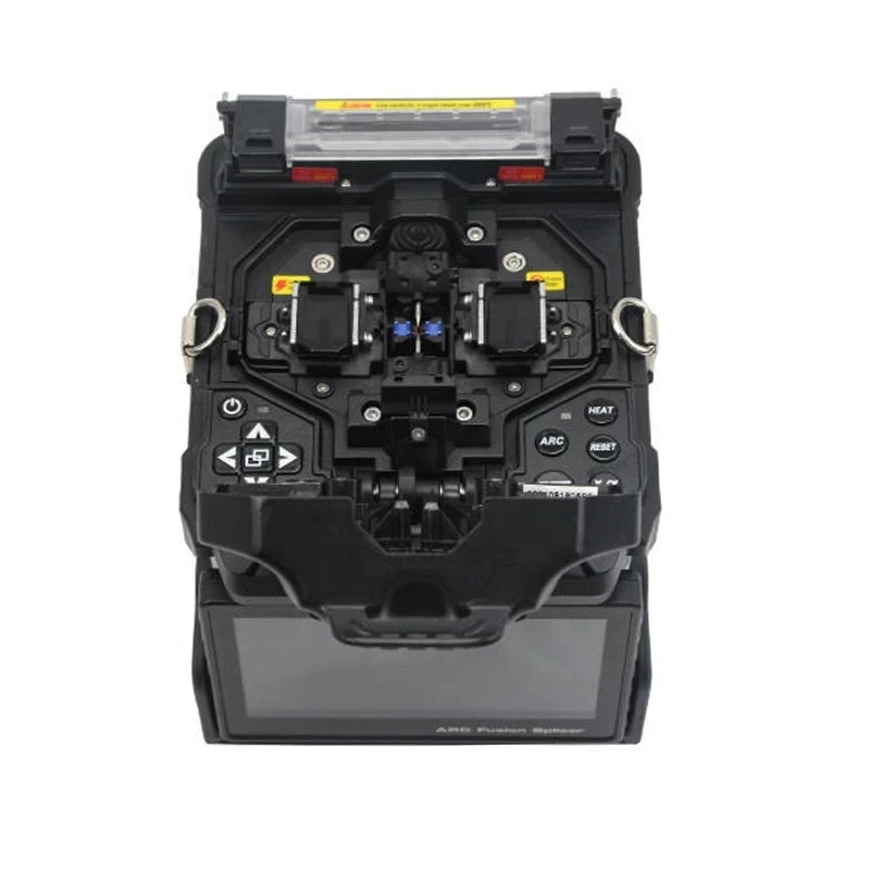 Free Shipping Tumtec V9+ Core to Core Fiber Optic Fusion Splicer FTTH Core Alignment Optical Fiber Splicing Machine