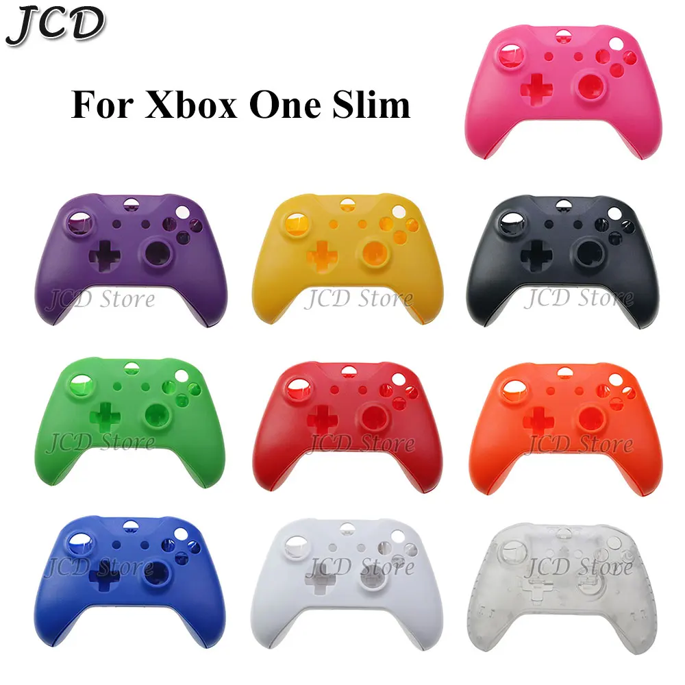 JCD for Xbox One Slim Replacement Full Shell Matte Controller Custom Cover Front Back Housing Shell Cover Case For Xbox One S