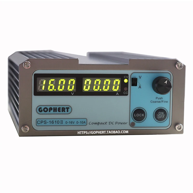 

DC Regulated Power Supply CPS-1610II 0-16V10A Adjustable DC Power Supply Constant Voltage Constant Current Source 15V10A