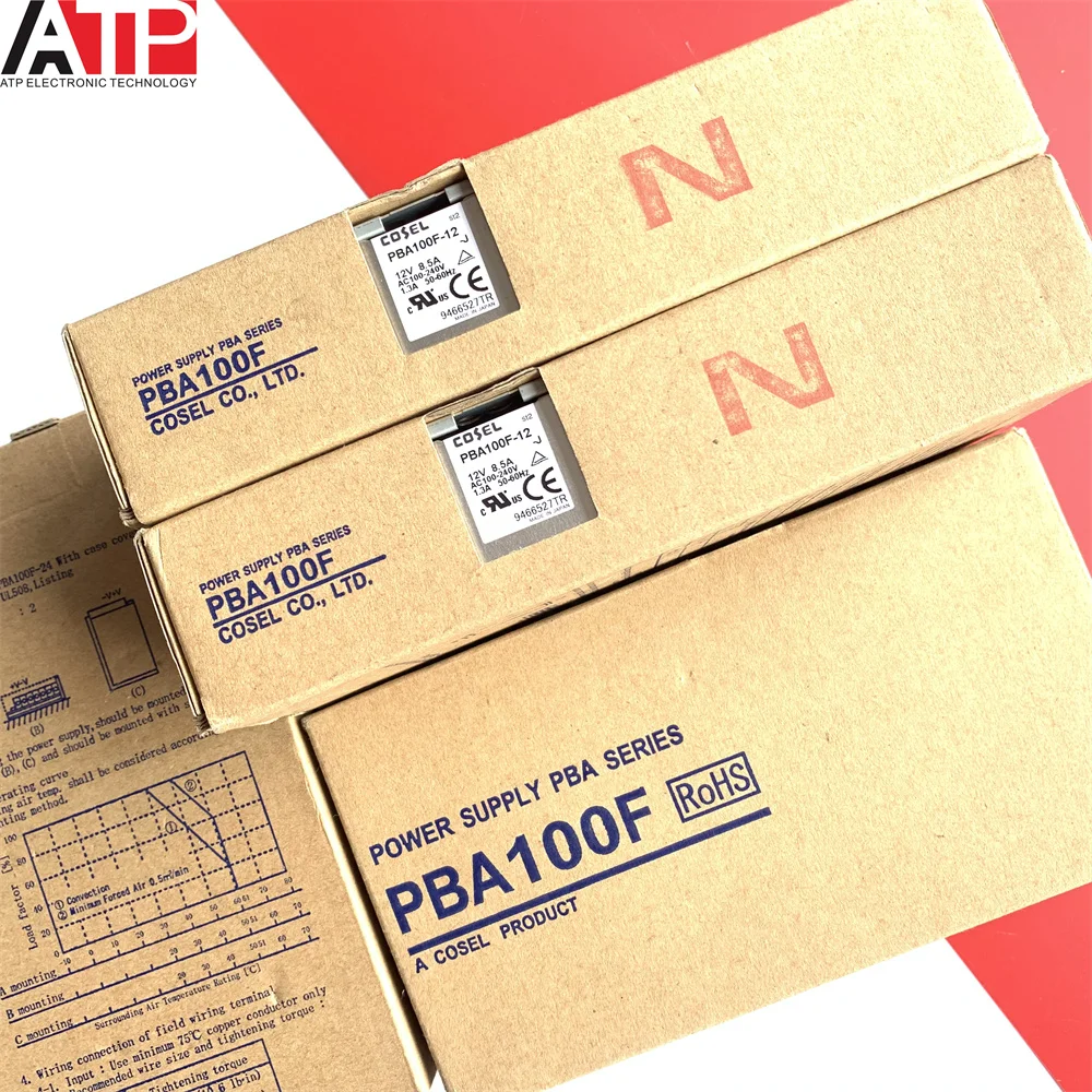 1PCS PBA100F-12-J import switch power 12V PBA100F-12 with iron case authentic welcome to consult and order.