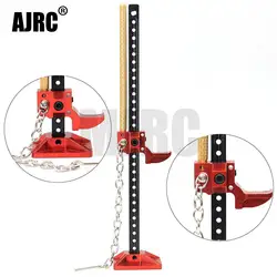 Ajrc Rc Rock Crawler Slideable Metal Jack Tool For Axial Trx-4 Scx10 Tamiya Cc01 Rc4wd D90 D110 Tf2 1:10 Accessories