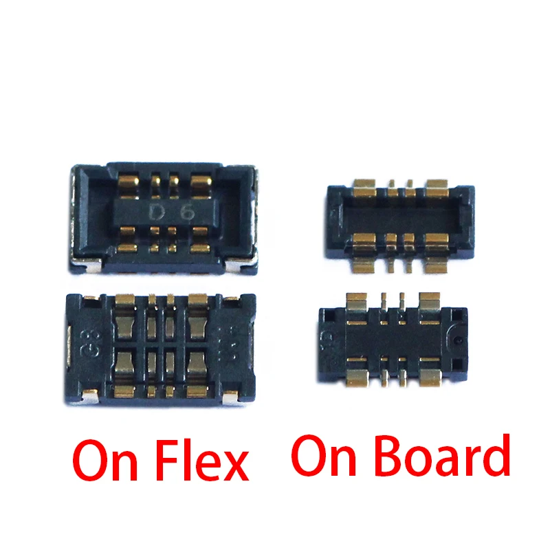 2PCS FPC Connector Battery On Board For Samsung Galaxy A40 A405 A50 A505 A70 A705 A30S A307F A307 A307FN Clip Holder On Flex