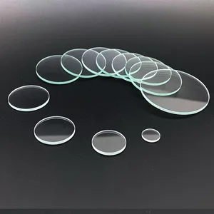 10 mm 15 mm 18 mm 19 mm 20 mm 21 mm 23 23 25 27 28 30 mm 32 mm 34 35 38 42 mm Lente de vidrio plano redondo transparente para la antorcha LED Linter 8 mejores ventas de lente de 15 mm - №1