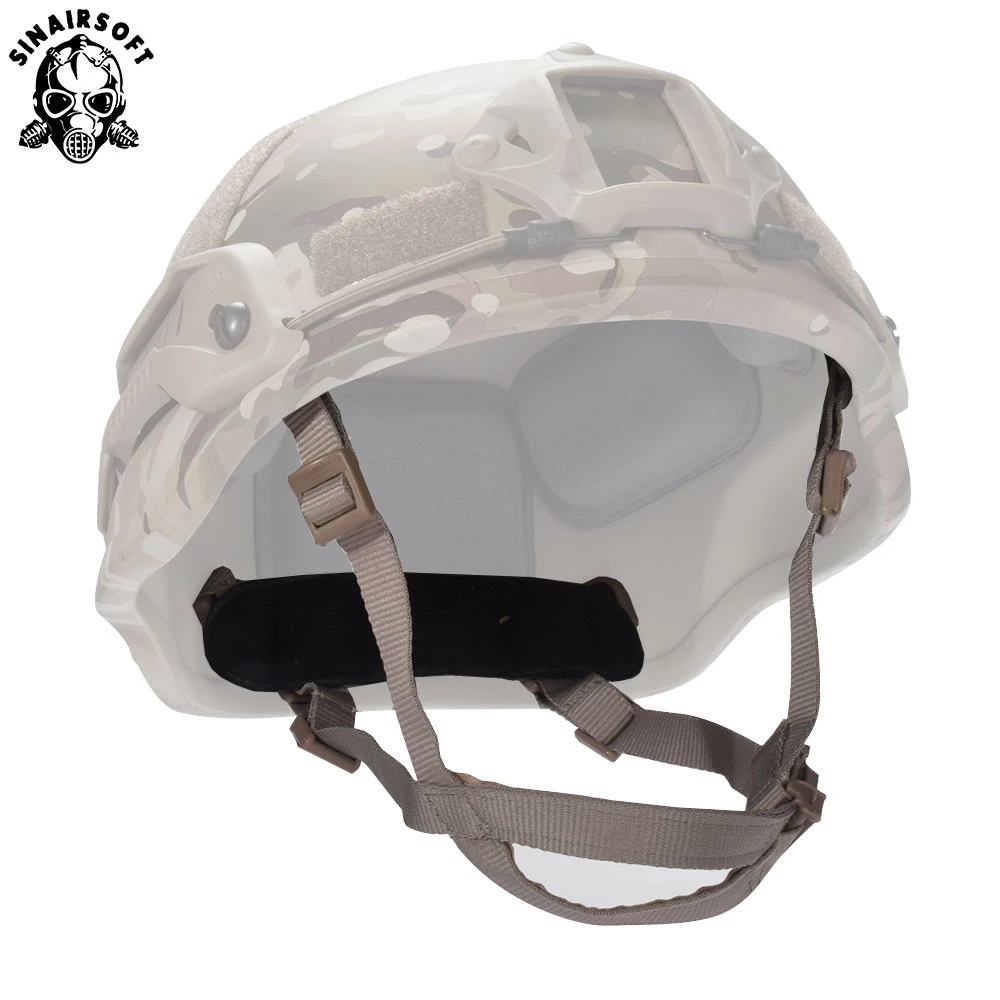 MICH Helmet Retention System H-Nape for Tactical ACH/MICH/Fast Helmet Shooting rangess Airsoft Paintball Accessory