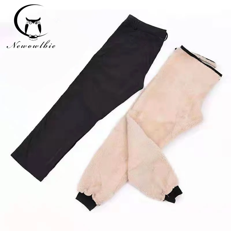 

Men's winter thermal pants, old people can remove 100% sheep shears liner, thick cotton trousers, men's trousers in super large