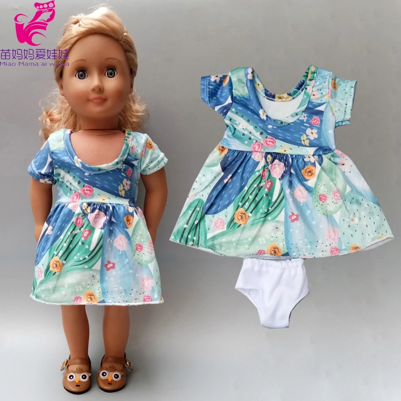 Baby Doll soft flower dress under pants 18