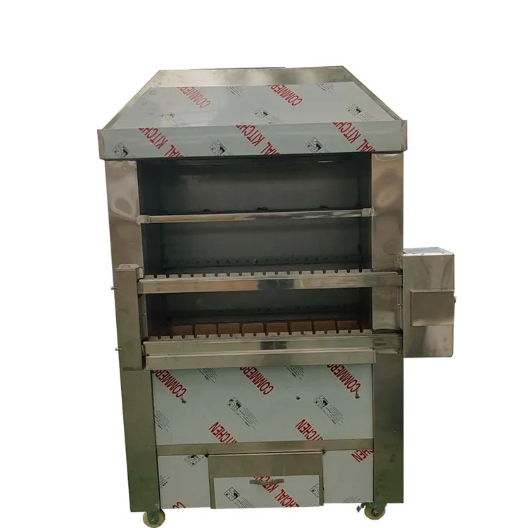 

1.2m Length Innovative Automatic Charcoal Barbecue Grill Machine