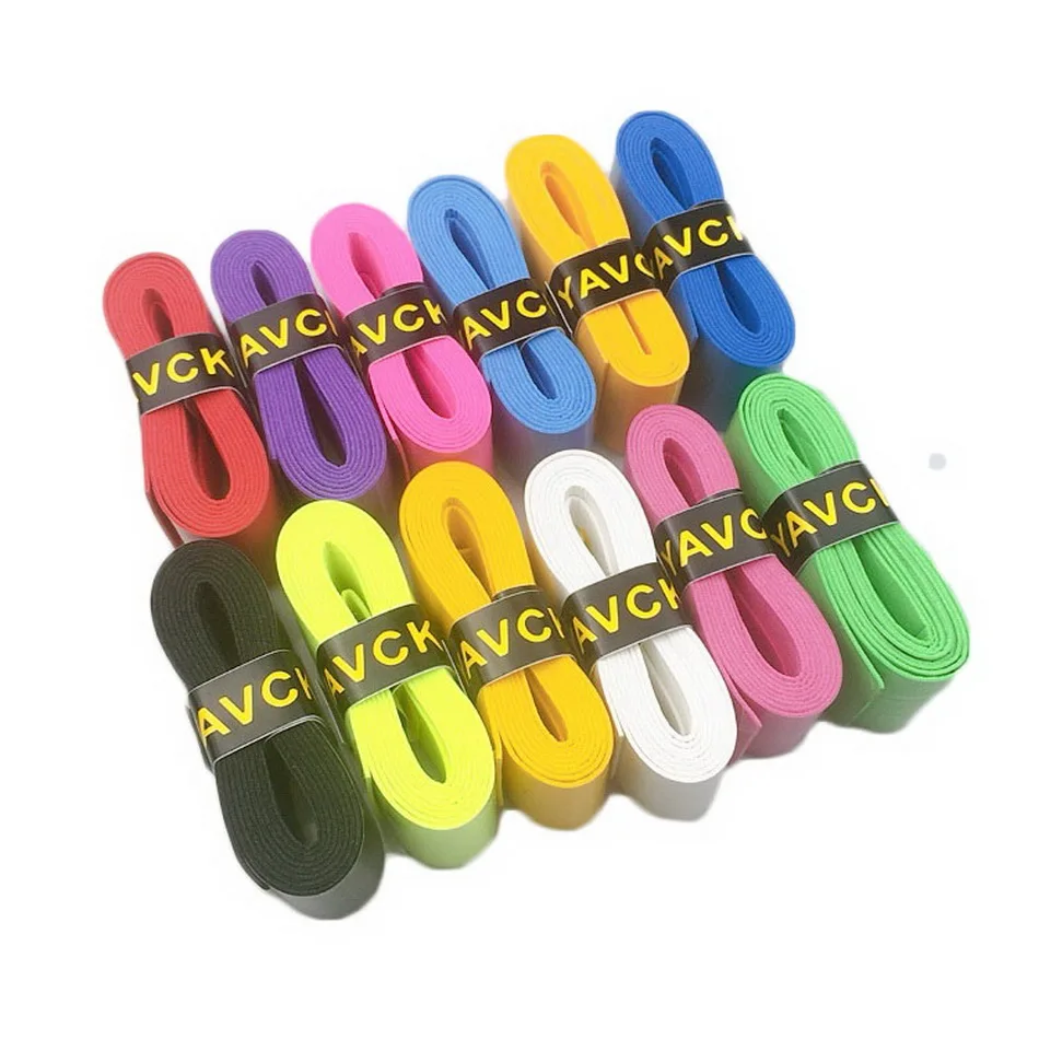 10pcs Tennis Overgrips Bands Badminton Racket Grips Non-slip Sweat Tape Padel Racquet Over Grip Sweatbands Accessories Wholesale