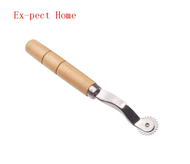 1000pcs Sewing Tool Kit With Wood Handle Practical Serrate Edge Pattern Tracer Tracing Wheel Tailor Stitch Marker