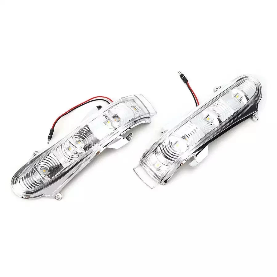 C-Auto Car LED Mirror Turn Signal Light RearView Mirror Lamps For Mercedes-Benz S-Class W220 1999-2002 CL-Class W215 1999-2003