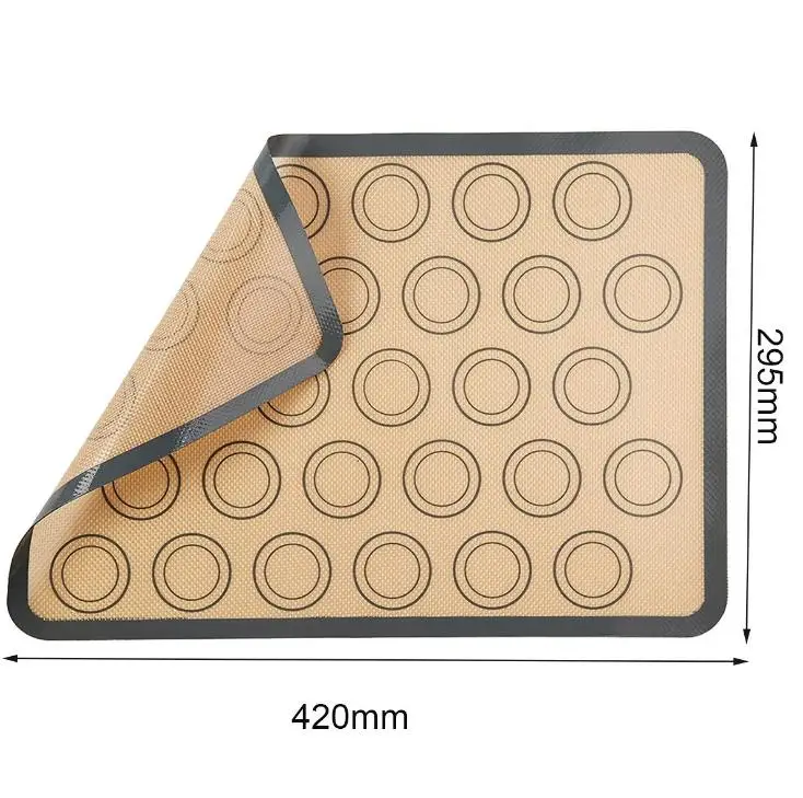 Wholesale Bakeware Table Mat Silicone Baking Mats Baking Liner Best Silicone Oven Mat Heat Insulation Pad Baking Pastry Tools SN