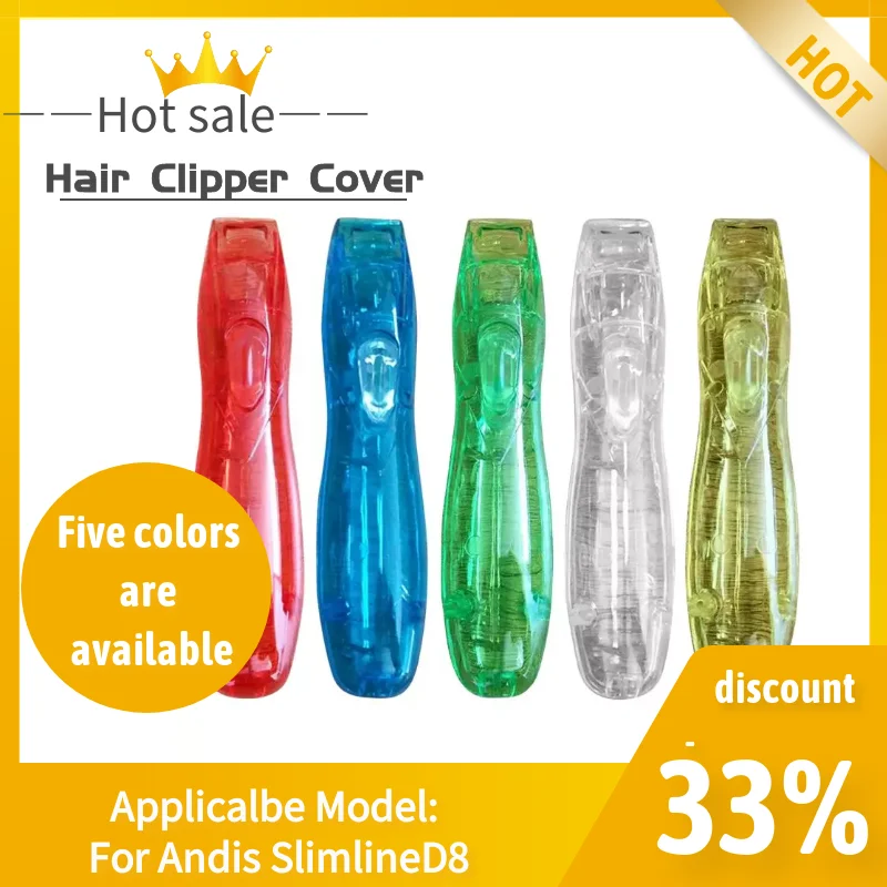 1Set Hair Clipper Back Housing Cover Clear Front Lid for Andis SlimlineD8 Kit