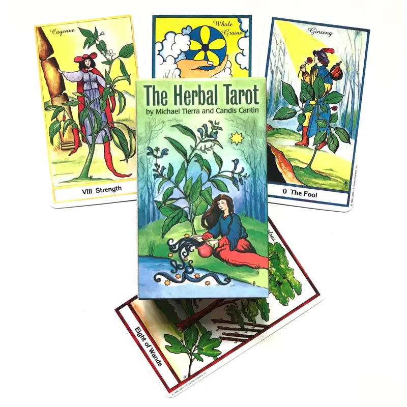 

The Herbal Tarot Oracle Card For Entertainment Fate Divination Card Game Tarot And A Variety Of Tarot Options PDF Guide